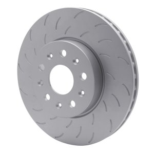 Cadillac CTS Brake Rotor (1) - Right Front - R1 Concepts - GeoSPEC Coated Rotor - Slotted - `15-`19